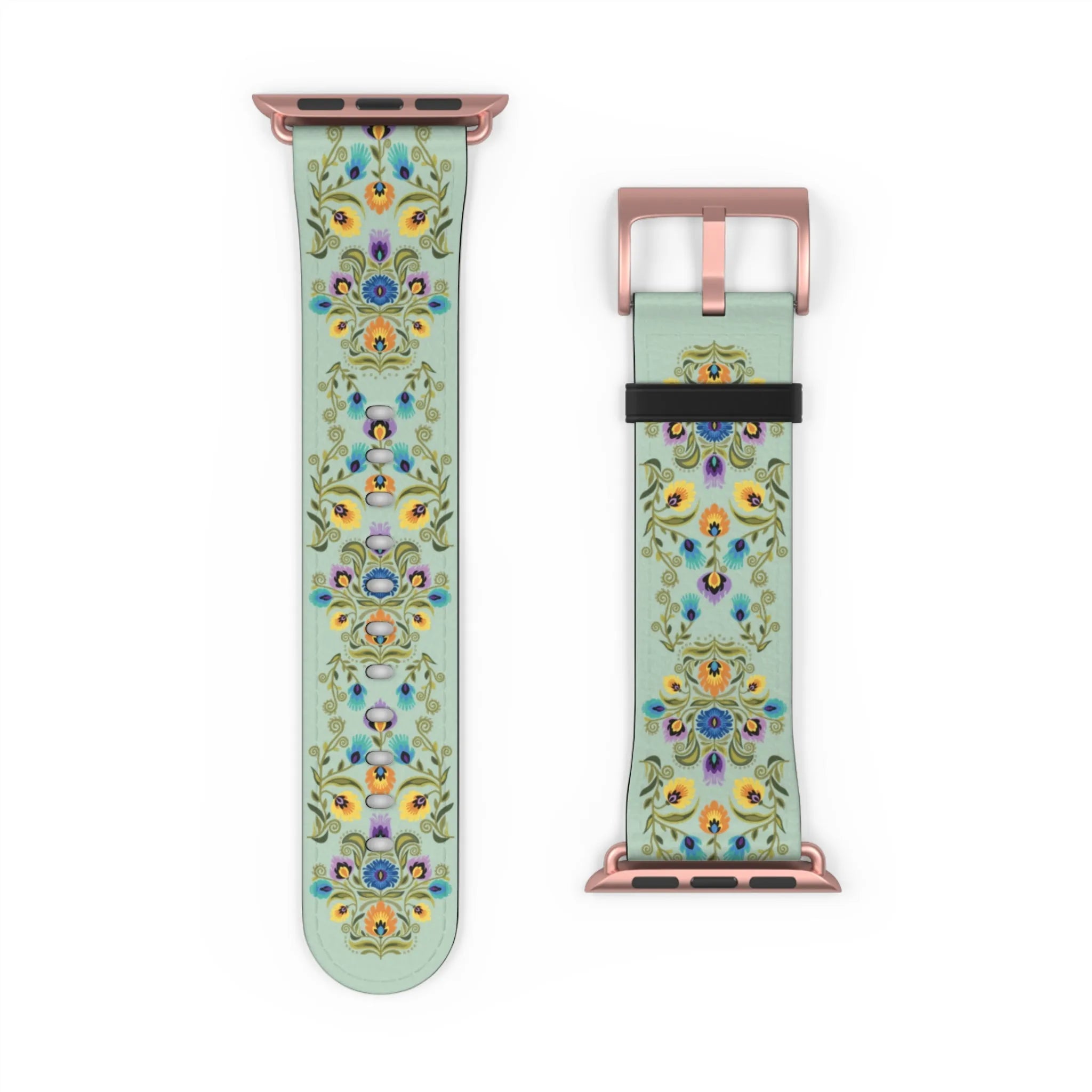 Polish Wycinanki Watch Band - The Global Wanderer