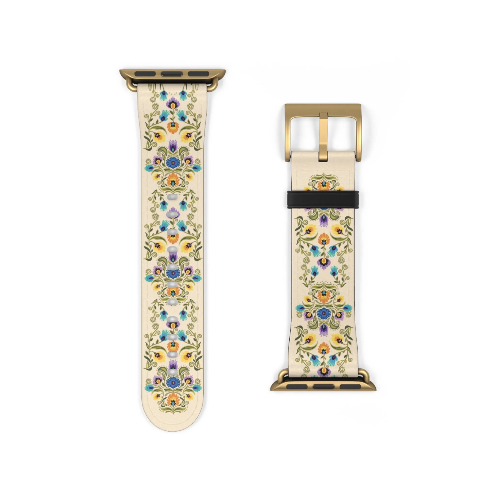 Polish Wycinanki Watch Band - The Global Wanderer