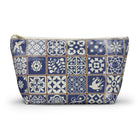 Portuguese Blue Azulejo Tile Pouch - The Global Wanderer