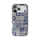 Portuguese Tile Tough MagSafe iPhone Case - The Global Wanderer