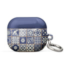 Portuguese Blue Azulejo Tile AirPod 3 Case - The Global Wanderer