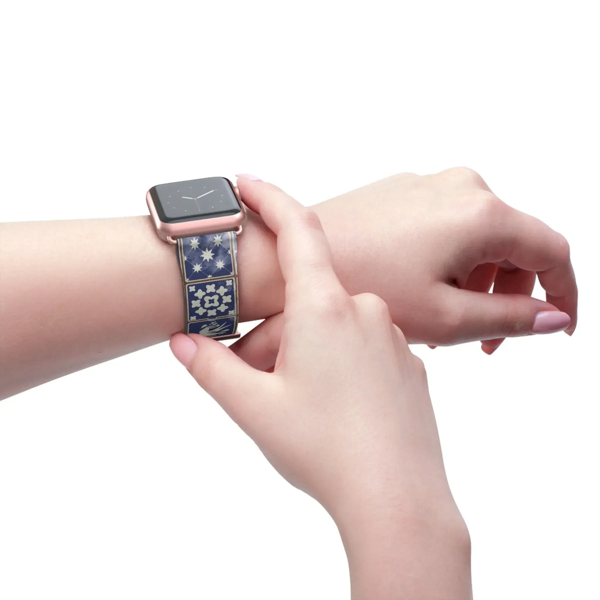 Porto Azul Tile Apple Watch Band - The Global Wanderer