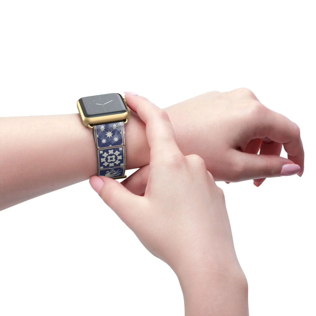 Porto Azul Tile Apple Watch Band - The Global Wanderer