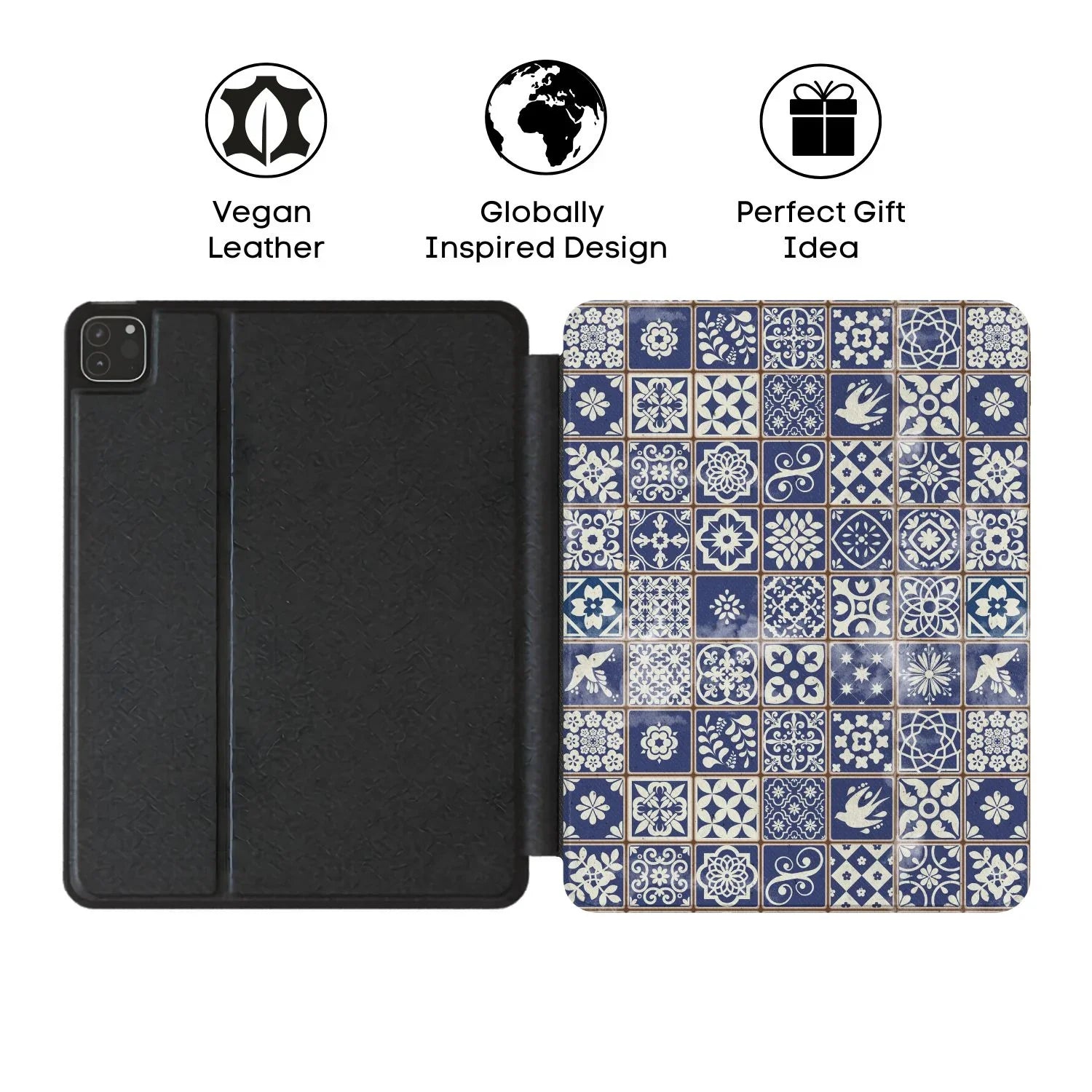 Porto Azul Tile iPad Case - The Global Wanderer