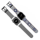 Portuguese Blue Azulejo Tile Watch Band - The Global Wanderer