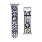 Portuguese Blue Azulejo Tile Watch Band - The Global Wanderer