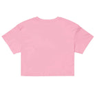 Portuguese Azulejo Tile Embroidered Cropped T-Shirt - The Global Wanderer