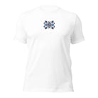 Portuguese Azulejo Tile Embroidered T-shirt - The Global Wanderer