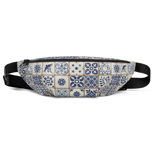 Portuguese Azulejo Tile Fanny Pack - The Global Wanderer