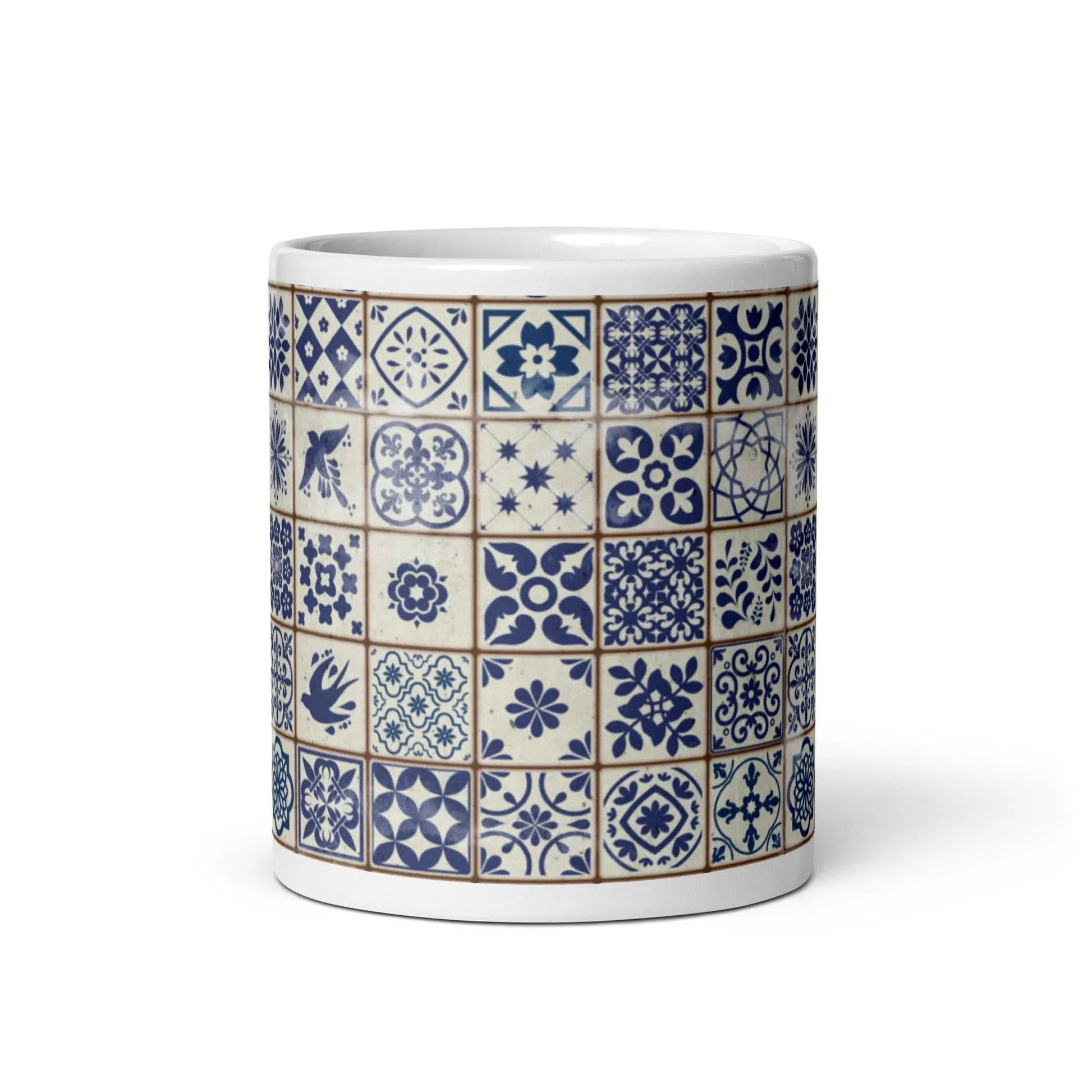 Portuguese Azulejo Tile Mug - The Global Wanderer