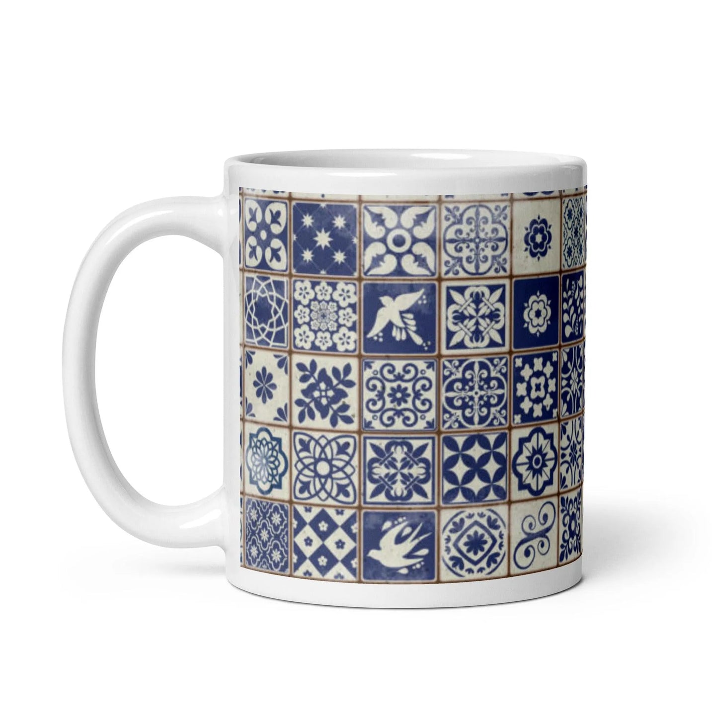 Portuguese Azulejo Tile Mug - The Global Wanderer