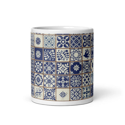 Portuguese Azulejo Tile Mug - The Global Wanderer