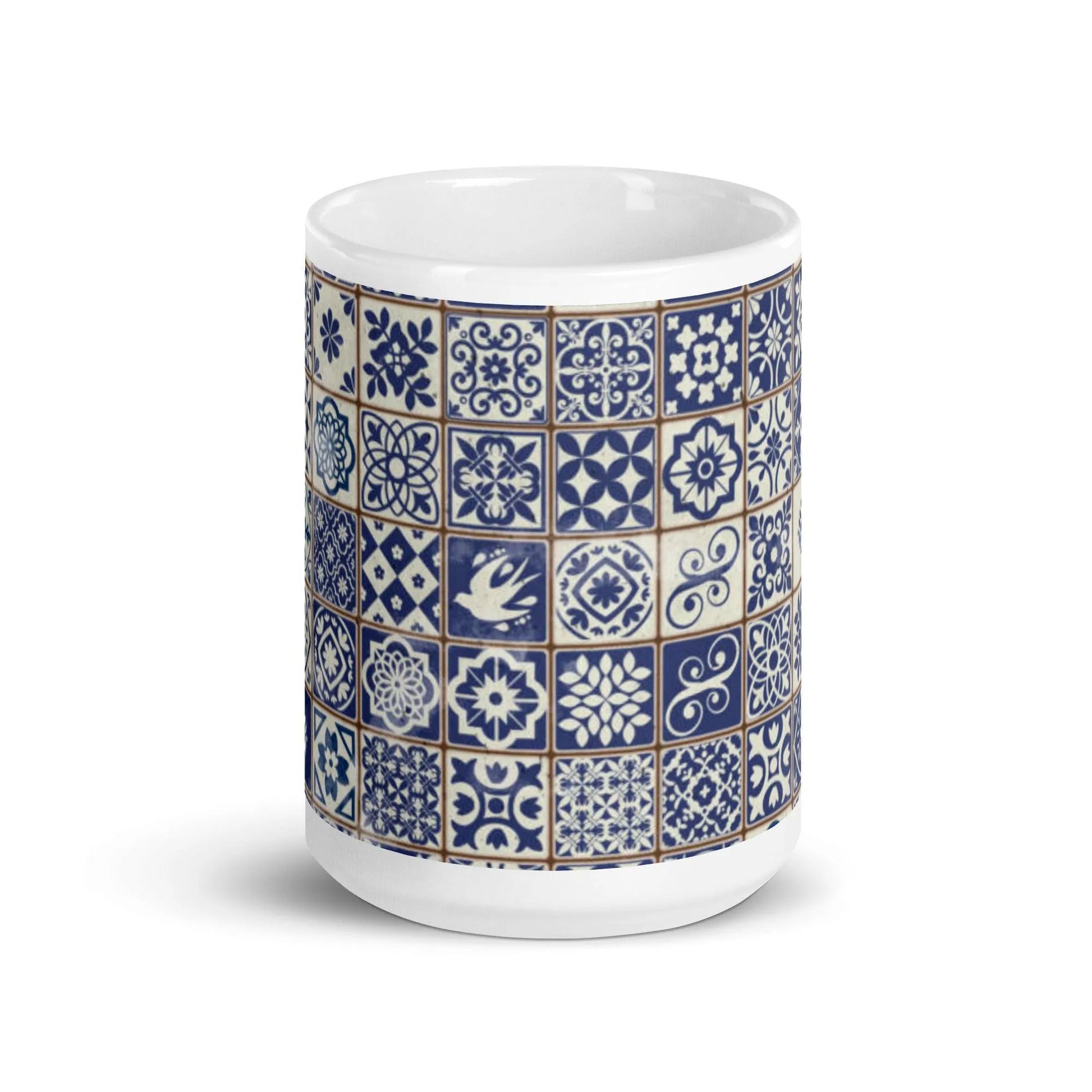 Portuguese Azulejo Tile Mug - The Global Wanderer