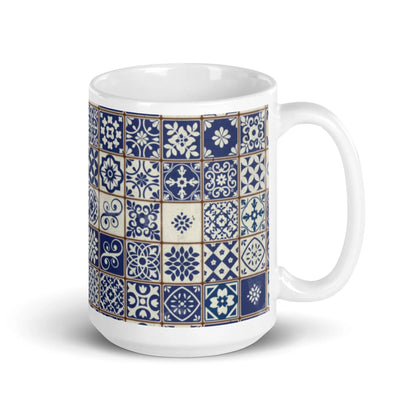 Portuguese Azulejo Tile Mug - The Global Wanderer