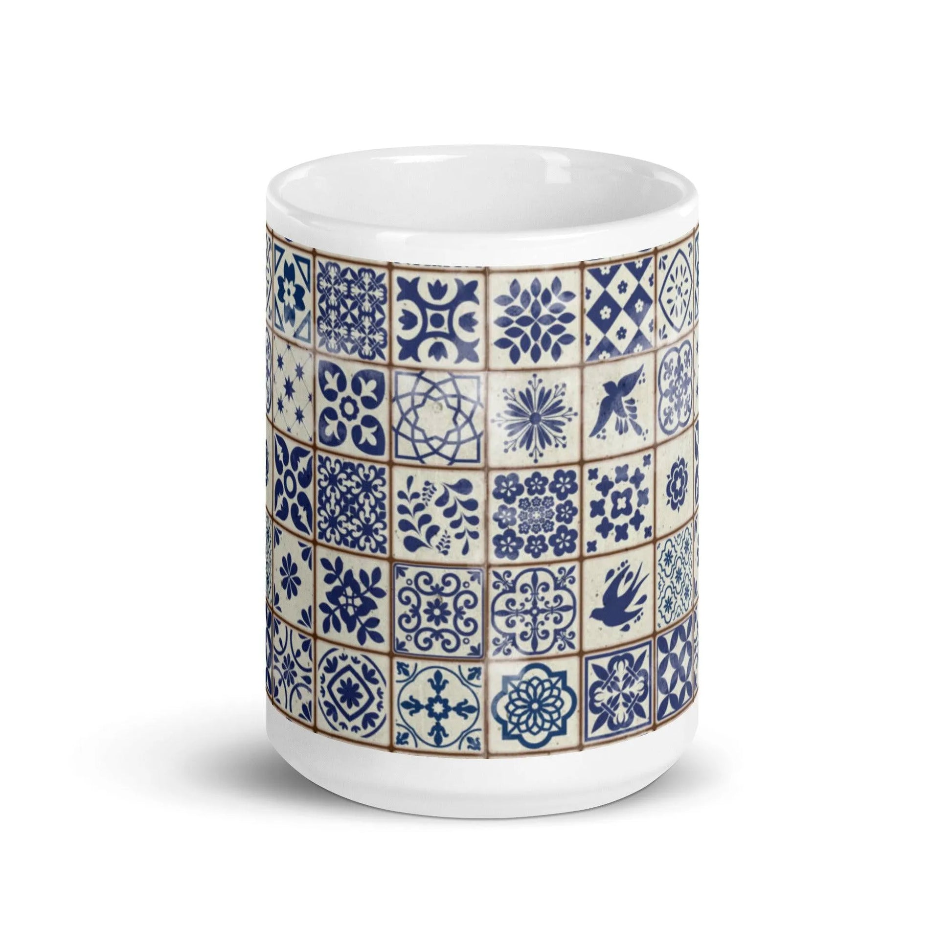 Portuguese Azulejo Tile Mug - The Global Wanderer