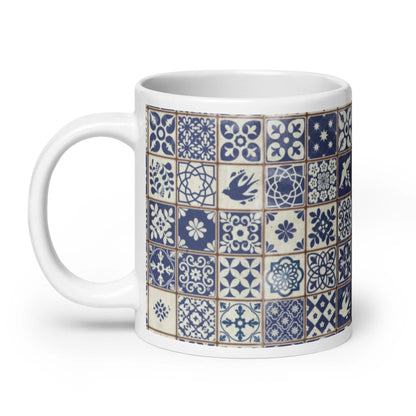 Portuguese Azulejo Tile Mug - The Global Wanderer