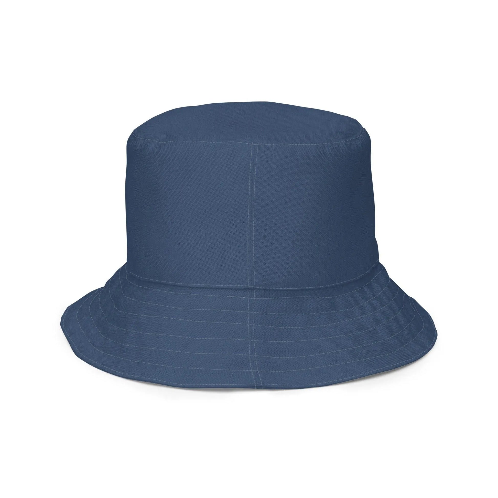 Portuguese Azulejo Tile Reversible Bucket Hat - The Global Wanderer