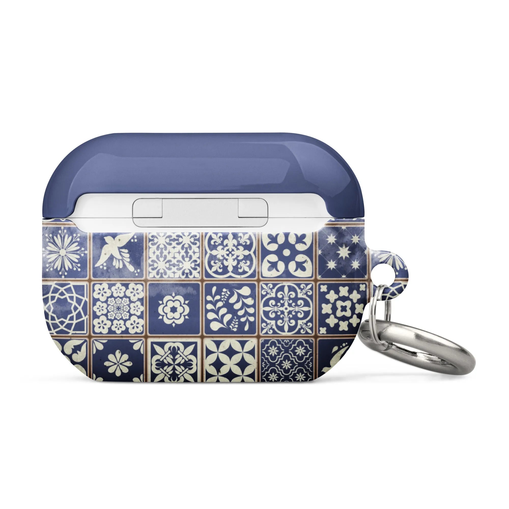Portuguese Blue Azulejo Tile AirPod Pro 2 Case - The Global Wanderer