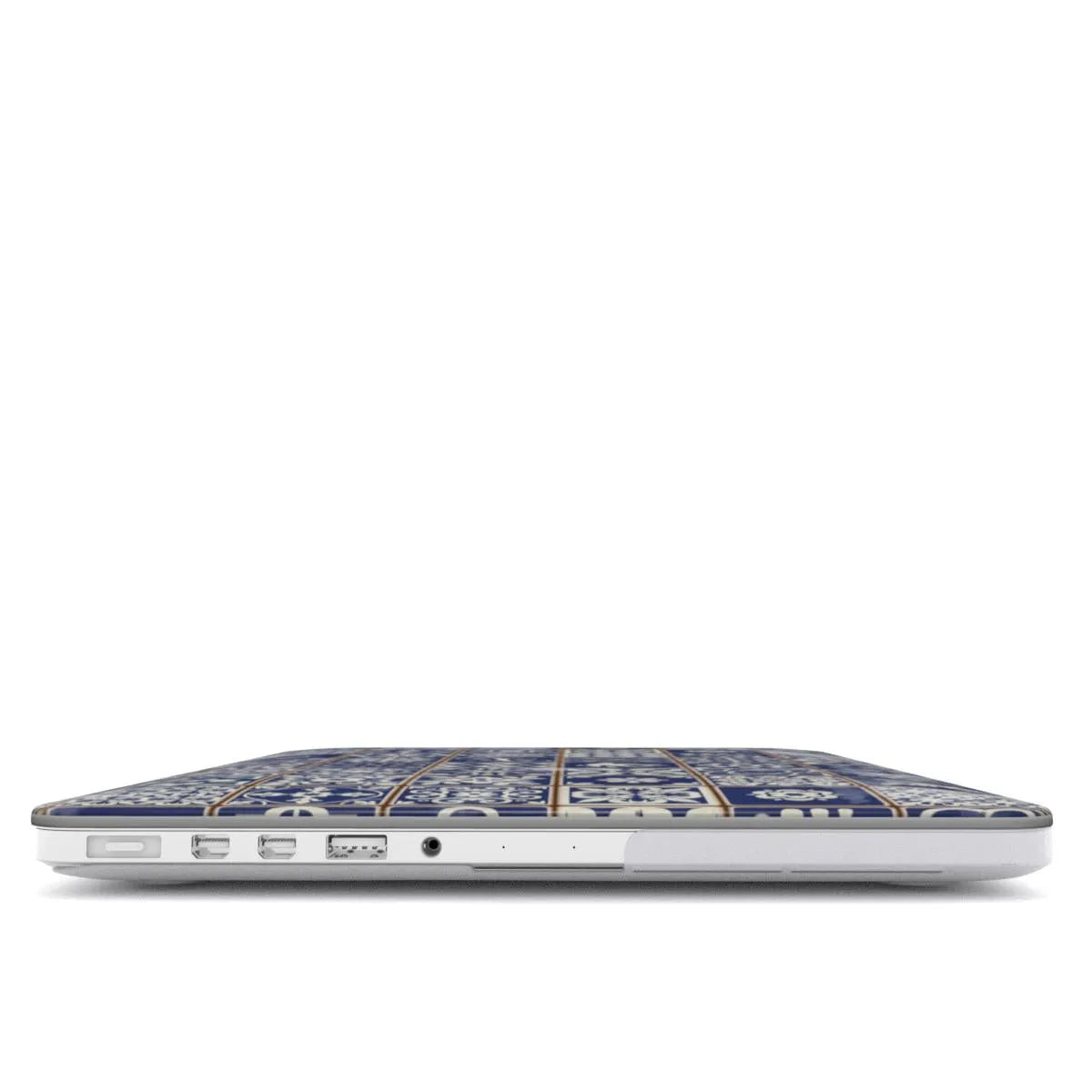 Portuguese Blue Azulejo Tile MacBook Case - The Global Wanderer