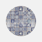 Portuguese Blue Azulejo Tile Mouse Pad - The Global Wanderer