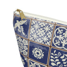 Portuguese Blue Azulejo Tile Pouch - The Global Wanderer