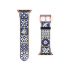 Portuguese Blue Azulejo Tile Watch Band - The Global Wanderer