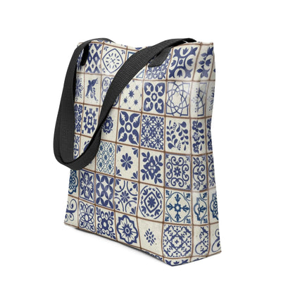 Portuguese Tile Tote Bag - The Global Wanderer