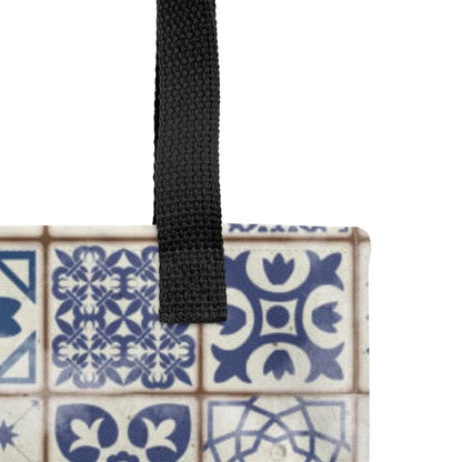 Portuguese Tile Tote Bag - The Global Wanderer