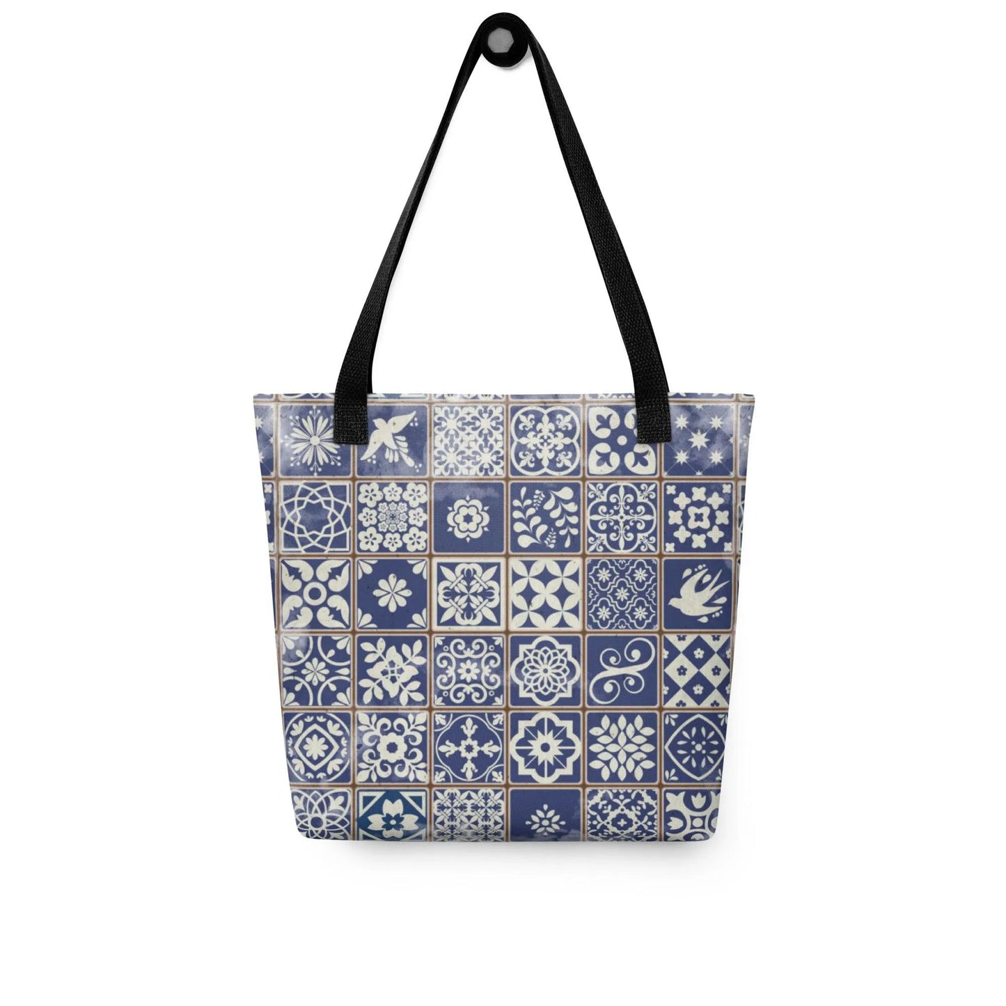 Portuguese Tile Tote Bag - The Global Wanderer