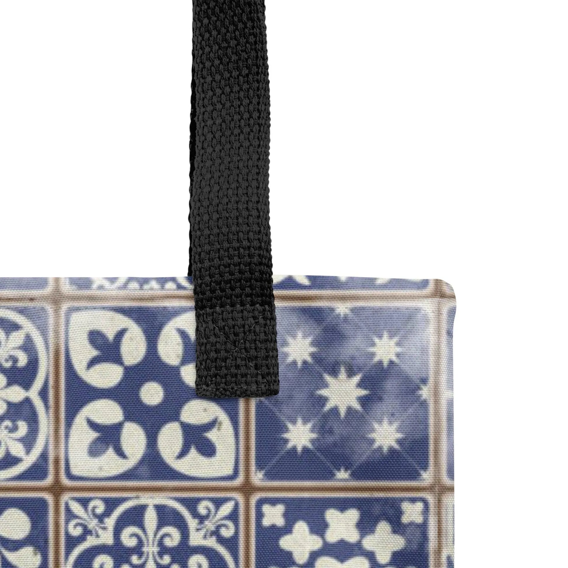 Portuguese Tile Tote Bag - The Global Wanderer