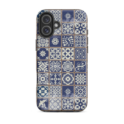 Portuguese Tile Tough iPhone case - The Global Wanderer