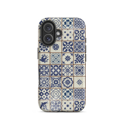 Portuguese Tile Tough iPhone® Case - The Global Wanderer