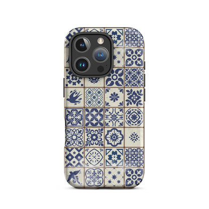 Portuguese Tile Tough iPhone® Case - The Global Wanderer