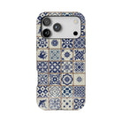Portuguese Tile Tough MagSafe iPhone Case - The Global Wanderer