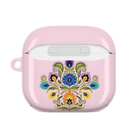 Poznań Petal Wycinanki AirPods 4 Case - The Global Wanderer