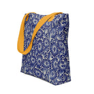 Puebla Talavera Tile Tote Bag - The Global Wanderer