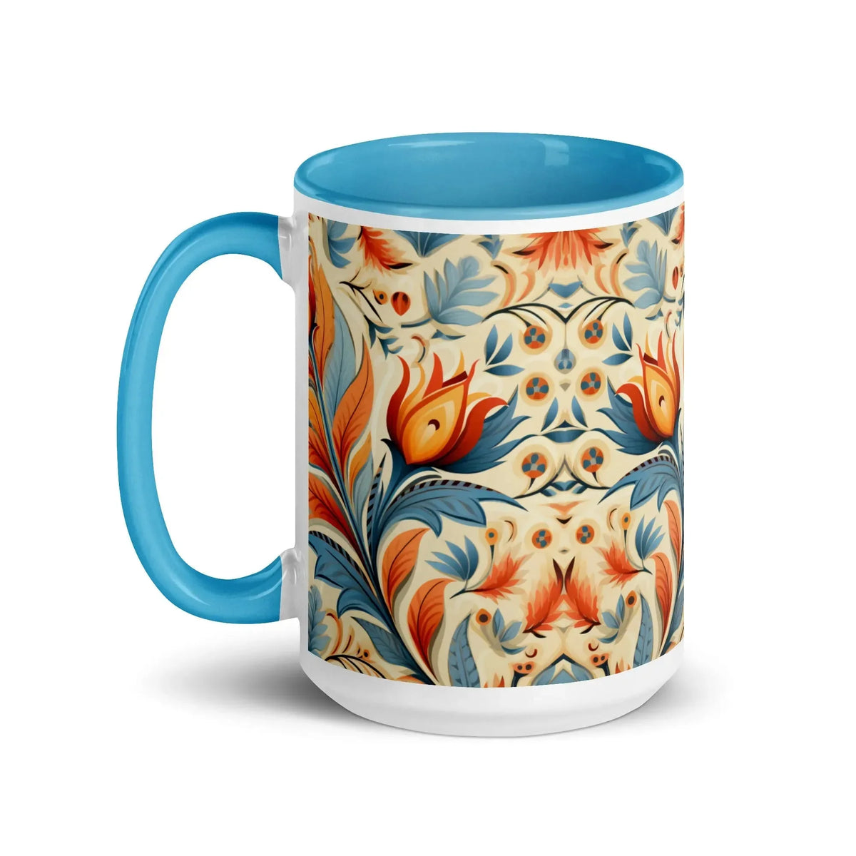 Bavarian Fall Folk Art Mug - The Global Wanderer