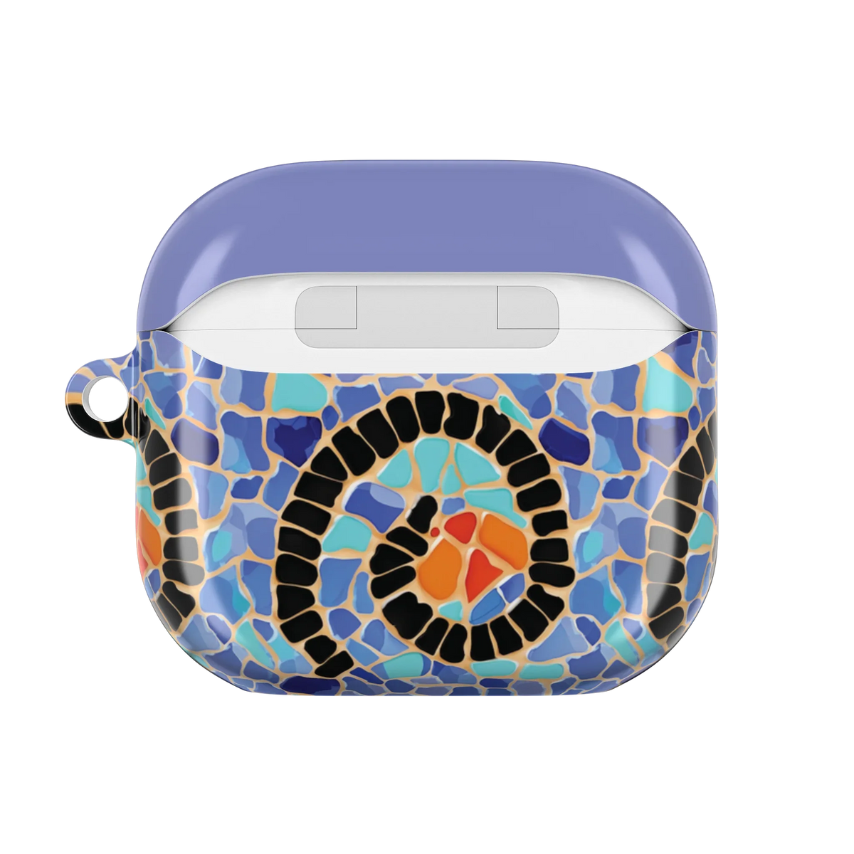 Reus Twirl Mosaic AirPods 4 Case - The Global Wanderer