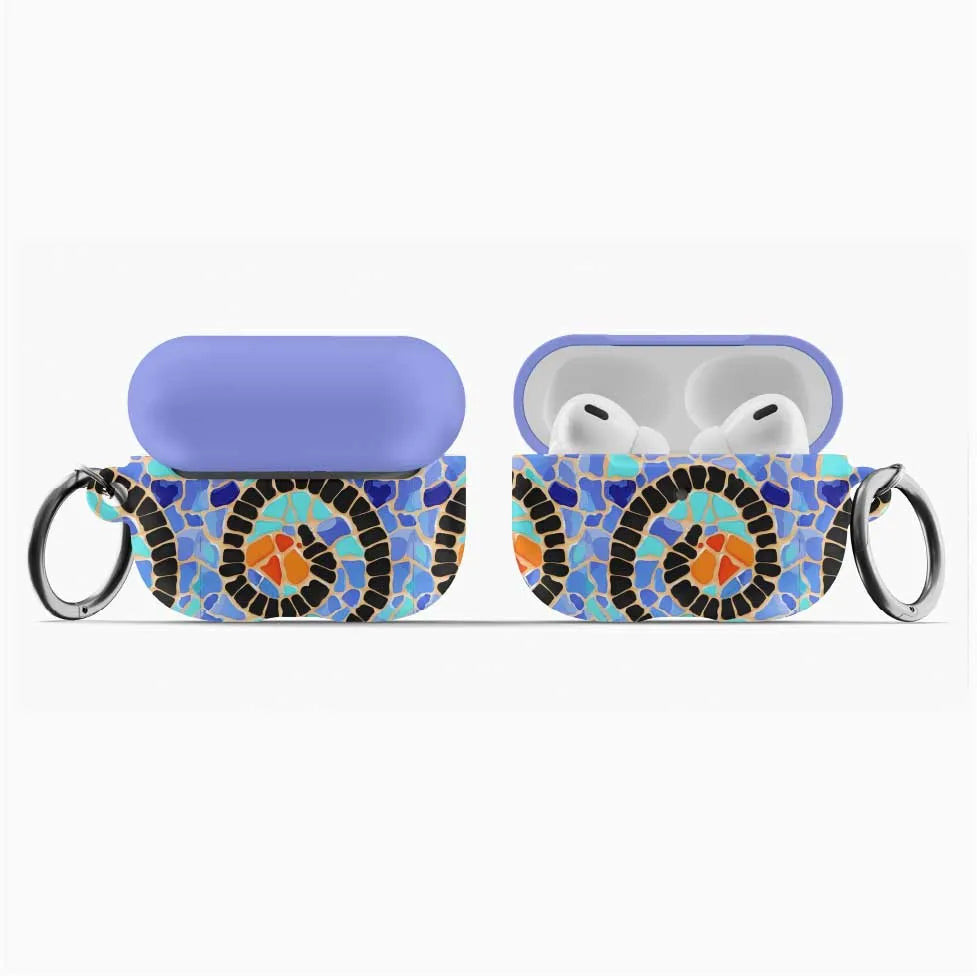 Reus Twirl Mosaic AirPod Pro Case - The Global Wanderer
