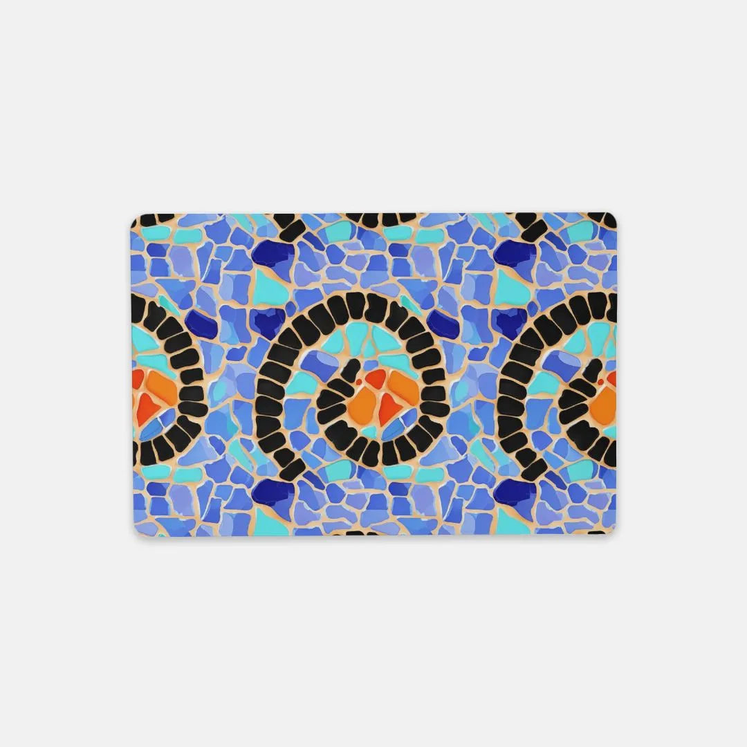 Reus Twirl Mosaic Desk Mat - The Global Wanderer