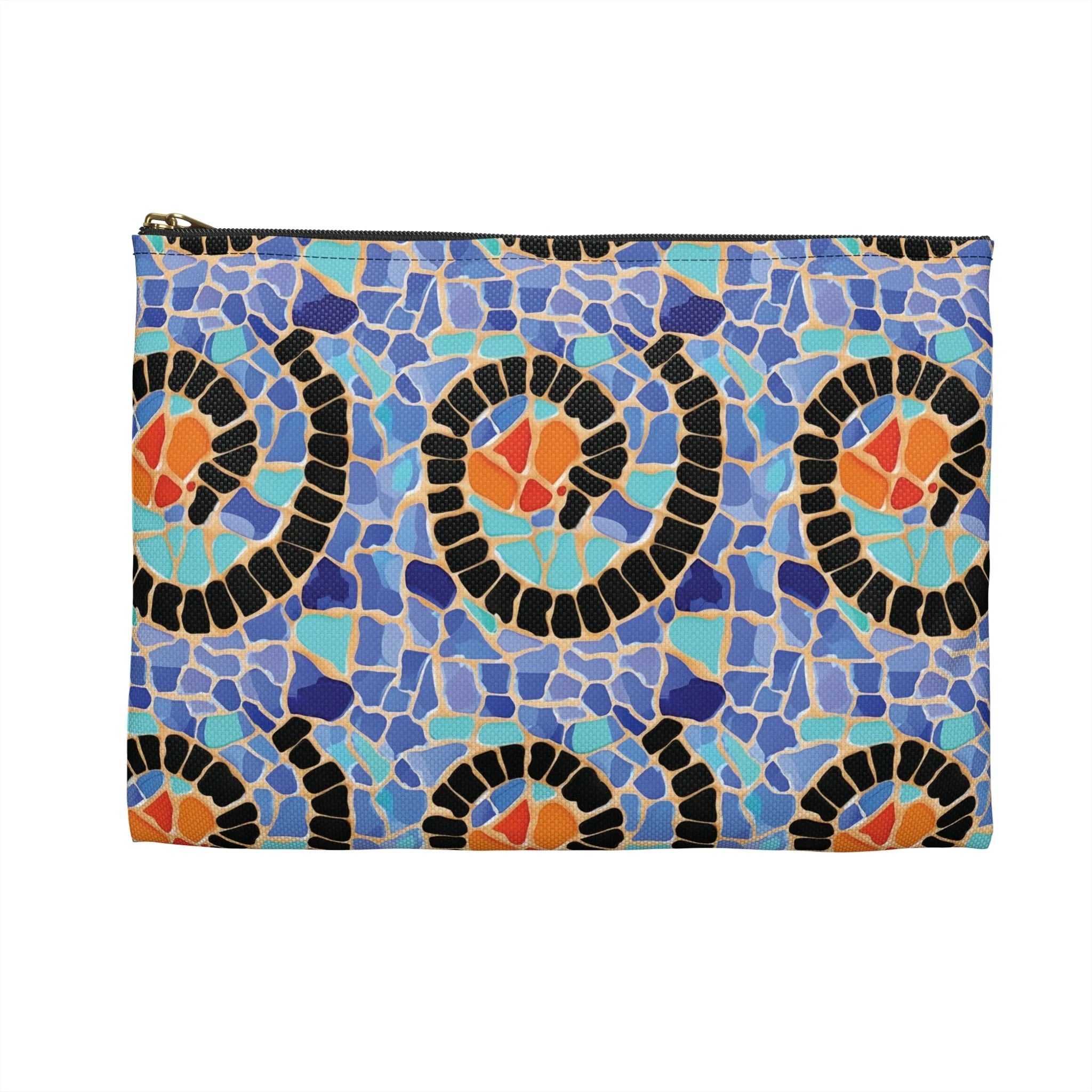 Reus Twirl Mosaic Flat Pouch - The Global Wanderer