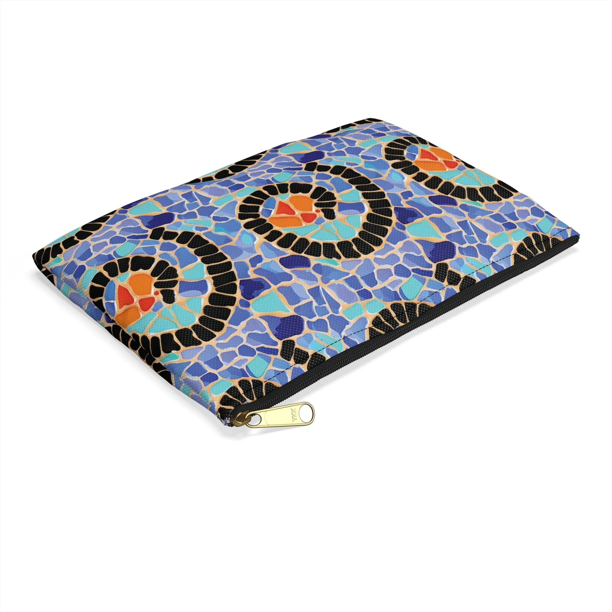 Reus Twirl Mosaic Flat Pouch - The Global Wanderer