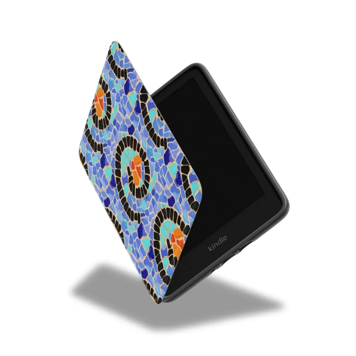 Reus Twirl Mosaic Kindle Case - The Global Wanderer