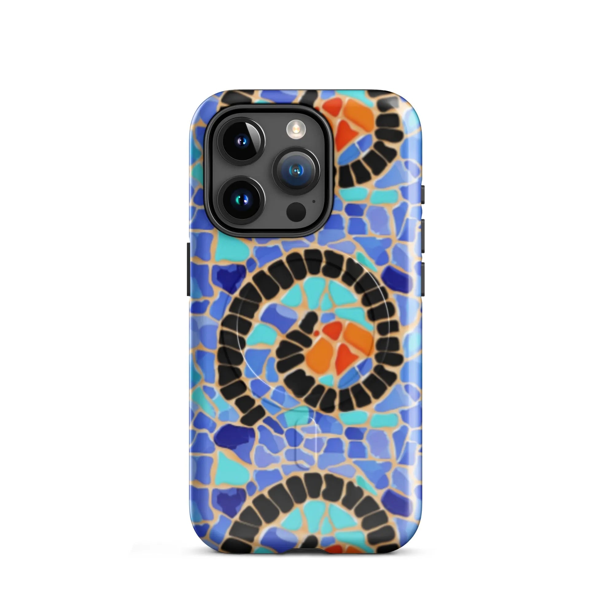 Reus Twirl Mosaic MagSafe iPhone Case - The Global Wanderer