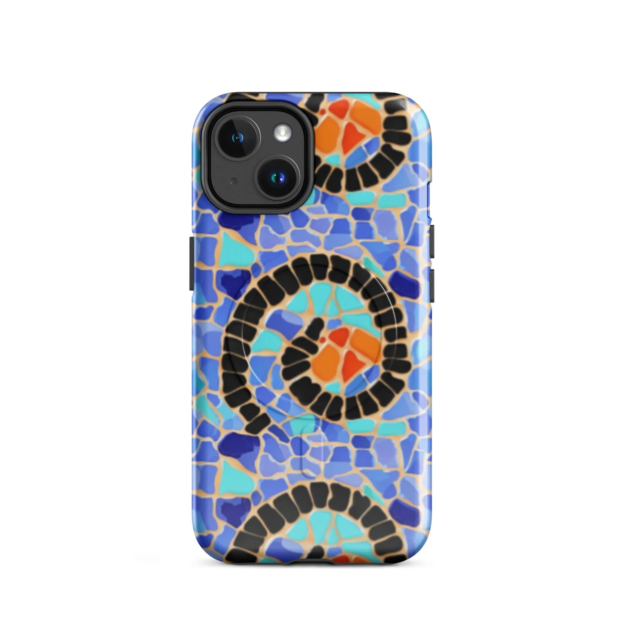 Reus Twirl Mosaic MagSafe iPhone Case - The Global Wanderer