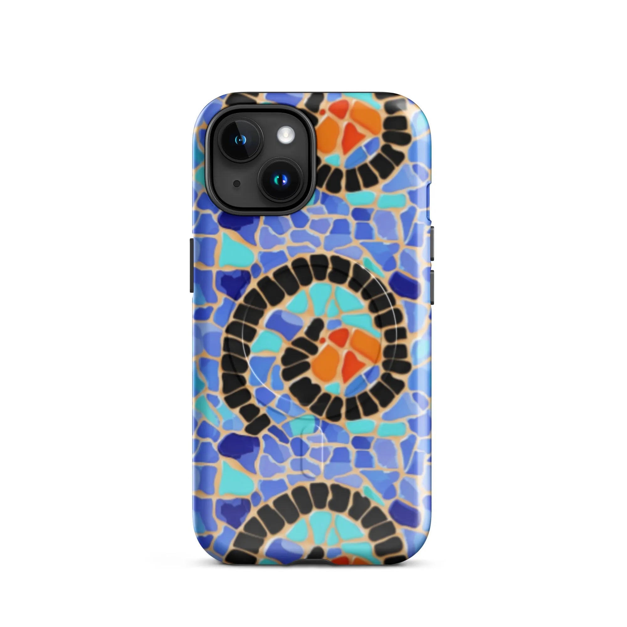 Reus Twirl Mosaic MagSafe iPhone Case - The Global Wanderer