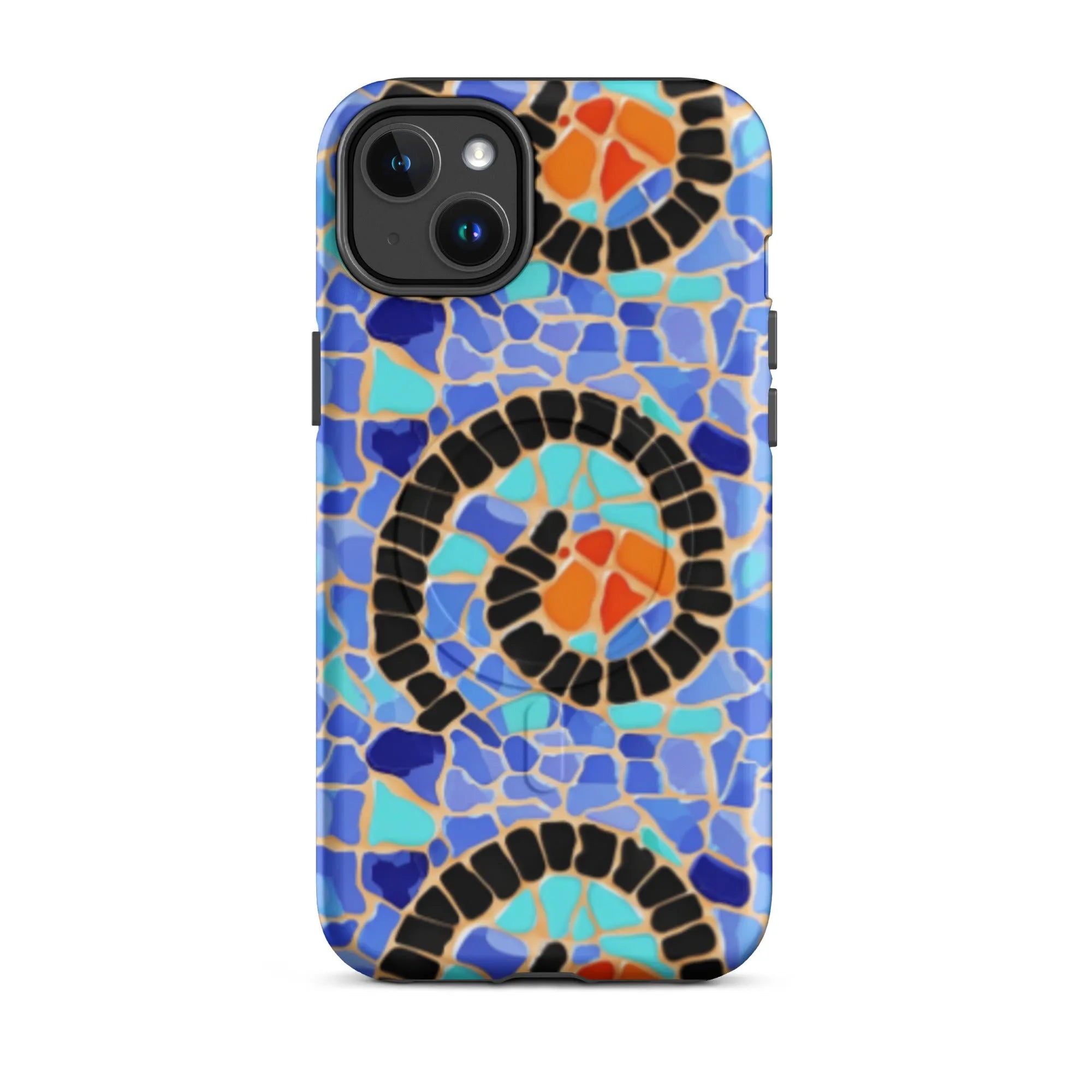 Reus Twirl Mosaic MagSafe iPhone Case - The Global Wanderer