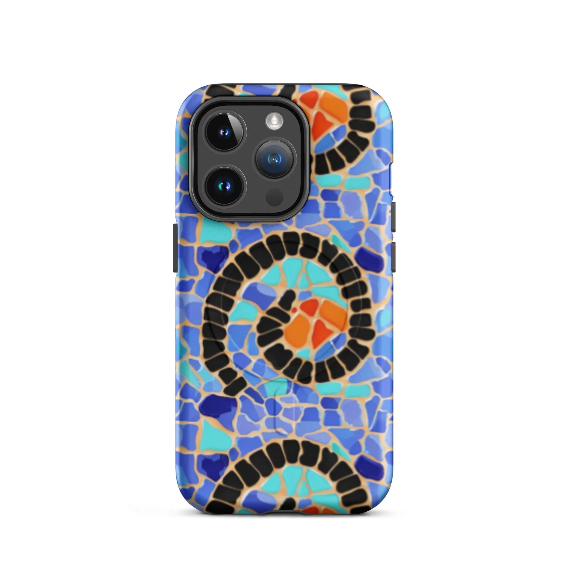Reus Twirl Mosaic MagSafe iPhone Case - The Global Wanderer