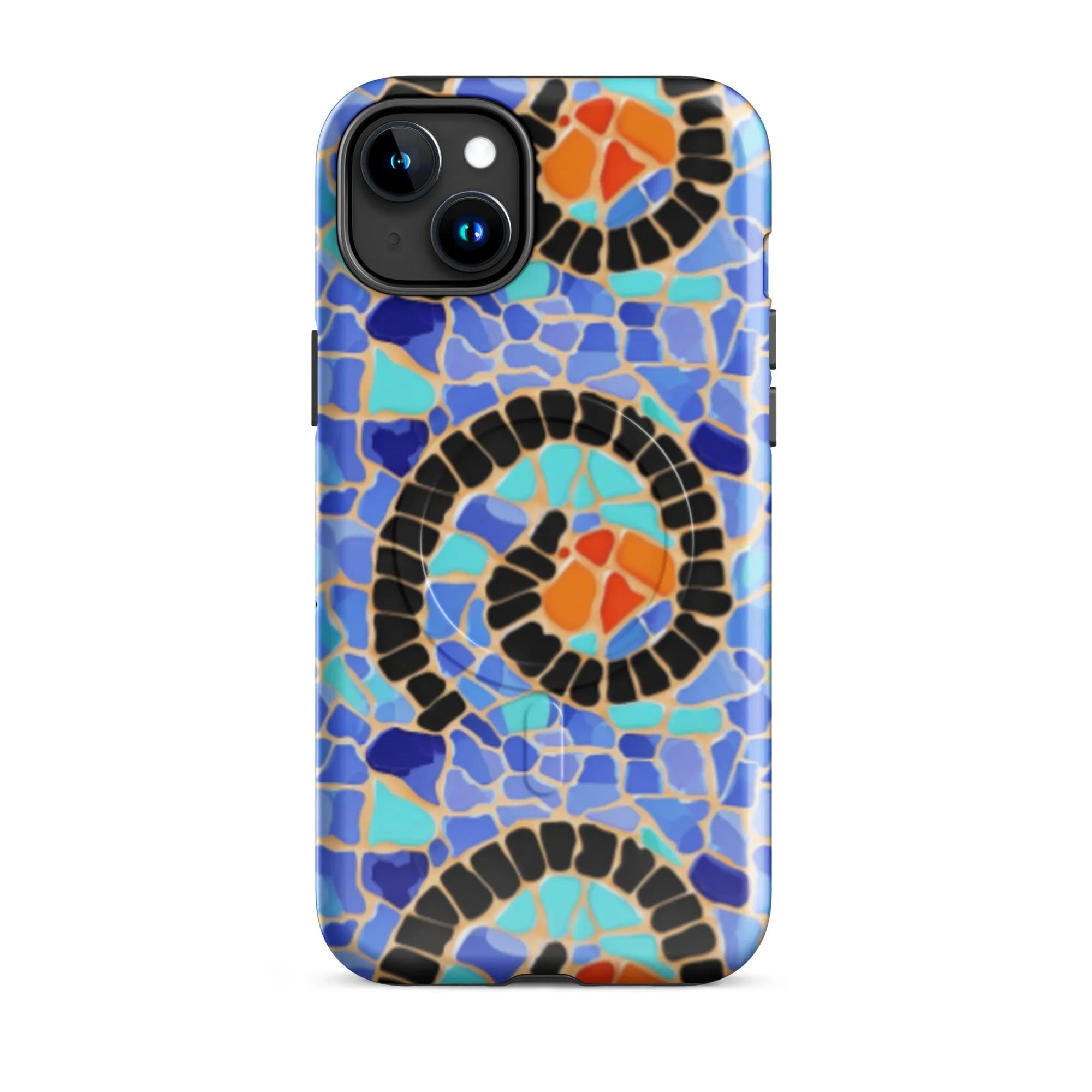 Reus Twirl Mosaic MagSafe iPhone Case - The Global Wanderer