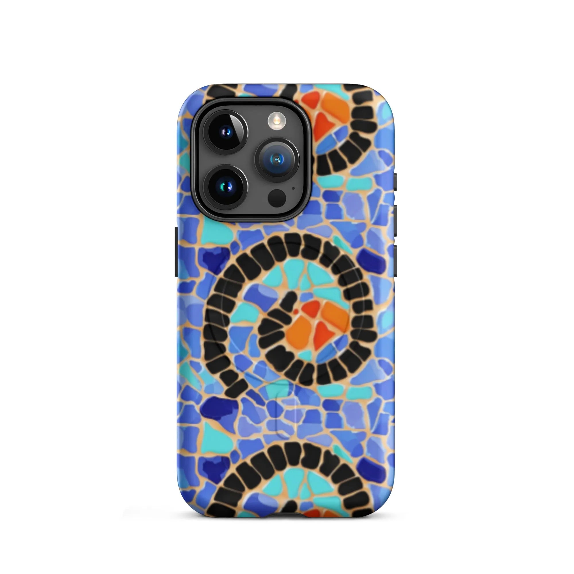 Reus Twirl Mosaic MagSafe iPhone Case - The Global Wanderer
